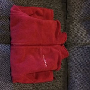Columbia zip-up fleece jacket